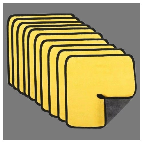 pack 10 toallas microfibra